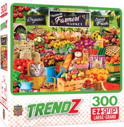 MASTERPIECES TRENDZ CASSE-TÊTE 300 PIÈCES LARGES - MARCHÉ DE LA FERME